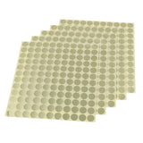 Maxbell Maxbell 5 Sheets Essential Oil Bottle Cap Stickers Self Adhesive Labels Round Golden