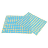 Maxbell Maxbell 5 Sheets Essential Oil Bottle Cap Stickers Self Adhesive Labels Round Blue