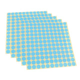 Maxbell Maxbell 5 Sheets Essential Oil Bottle Cap Stickers Self Adhesive Labels Round Blue