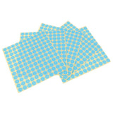 Maxbell Maxbell 5 Sheets Essential Oil Bottle Cap Stickers Self Adhesive Labels Round Blue