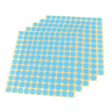Maxbell Maxbell 5 Sheets Essential Oil Bottle Cap Stickers Self Adhesive Labels Round Blue