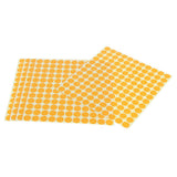 Maxbell Maxbell 5 Sheets Essential Oil Bottle Cap Stickers Self Adhesive Labels Round Orange