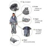 Maxbell Maxbell Full Body Wearable Sleeping Bag for Travel  Camping Accompany Patient XL