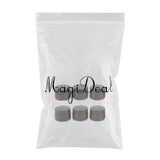 Maxbell Maxbell 6 Pcs Refillable Cosmetic Containers Round Glass Jars Face Cream Lotion  15g