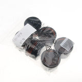 Maxbell Maxbell 6 Pcs Refillable Cosmetic Containers Round Glass Jars Face Cream Lotion  15g