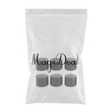Maxbell Maxbell 6 Pcs Refillable Cosmetic Containers Round Glass Jars Face Cream Lotion  20g