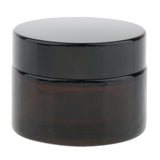 Maxbell Maxbell 6 Pcs Refillable Cosmetic Containers Round Glass Jars Face Cream Lotion  30g