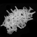 Maxbell Maxbell 50pcs Funnels for Filling Perfume Diffuser Bottle Liquid Oil Flower Shape