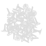Maxbell Maxbell 50pcs Funnels for Filling Perfume Diffuser Bottle Liquid Oil Flower Shape