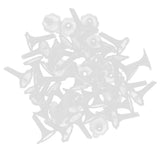 Maxbell Maxbell 50pcs Funnels for Filling Perfume Diffuser Bottle Liquid Oil Flower Shape