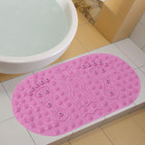 Maxbell Maxbell Safety Bathroom Bathtub Mats Non Slip Bath Mat for Shower Massage  Sky Blue