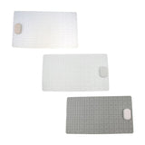 Maxbell Maxbell Non Slip Bathroom Shower Bath Tub Suction Bathtub Mat with Drain Hole Gray