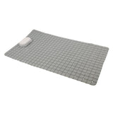 Maxbell Maxbell Non Slip Bathroom Shower Bath Tub Suction Bathtub Mat with Drain Hole Gray