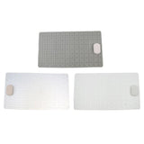 Maxbell Maxbell Non Slip Bathroom Shower Bath Tub Suction Bathtub Mat with Drain Hole Gray