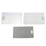 Maxbell Maxbell Non Slip Bathroom Shower Bath Tub Suction Bathtub Mat with Drain Hole Gray