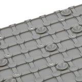 Maxbell Maxbell Non Slip Bathroom Shower Bath Tub Suction Bathtub Mat with Drain Hole Gray