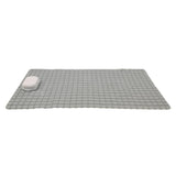 Maxbell Maxbell Non Slip Bathroom Shower Bath Tub Suction Bathtub Mat with Drain Hole Gray