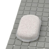 Maxbell Maxbell Non Slip Bathroom Shower Bath Tub Suction Bathtub Mat with Drain Hole Gray