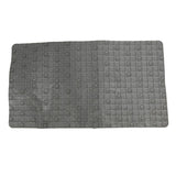 Maxbell Maxbell Non Slip Bathroom Shower Bath Tub Suction Bathtub Mat with Drain Hole Gray