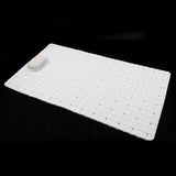 Maxbell Maxbell Non Slip Bathroom Shower Bath Tub Suction Bathtub Mat with Drain Hole White