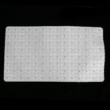 Maxbell Maxbell Non Slip Bathroom Shower Bath Tub Suction Bathtub Mat with Drain Hole White