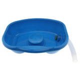 Maxbell Maxbell Blue Lightweight Shampoo Basin Washing Bowl for Hospital Patients Elderly Pregnancy the Bedridden