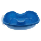 Maxbell Maxbell Blue Lightweight Shampoo Basin Washing Bowl for Hospital Patients Elderly Pregnancy the Bedridden