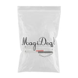 Maxbell Maxbell Foldable Blind Crutch Cane White Walking Stick Reflective Red 4 Sections