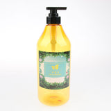 Maxbell 3 Pieces 1000ml Refillable Pump Bottle Empty Shampoo Dispensing Container Suit for Home or Travel - Aladdin Shoppers