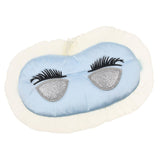 Maxbell Travel Cute Princess Style Sleeping Eyeshades Blindfold Cover Eye Mask Blue