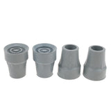 Maxbell Maxbell 4 Pieces Rubber Trekking Pole Cap Walking Stick Ferrules Non-slip Foot Cover