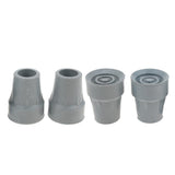 Maxbell Maxbell 4 Pieces Rubber Trekking Pole Cap Walking Stick Ferrules Non-slip Foot Cover