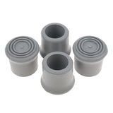 Maxbell Maxbell 4 Pieces Trekking Pole Caps Walking Stick Ferrules Non-slip Foot Cover 22mm