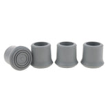 Maxbell Maxbell 4 Pieces Trekking Pole Caps Walking Stick Ferrules Non-slip Foot Cover 22mm