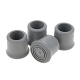 Maxbell Maxbell 4 Pieces Trekking Pole Caps Walking Stick Ferrules Non-slip Foot Cover 22mm
