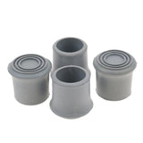 Maxbell Maxbell 4 Pieces Trekking Pole Caps Walking Stick Ferrules Non-slip Foot Cover 25mm