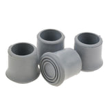 Maxbell Maxbell 4 Pieces Trekking Pole Caps Walking Stick Ferrules Non-slip Foot Cover 25mm
