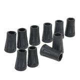 Maxbell Maxbell 10 Pieces Rubber Tip For Hiking Trekking Pole Cane Walking Stick Crutches