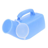 Maxbell Maxbell 1000ml Elder Urinal Bottle Chamber Pot Emergency Toilet Pouch with Lids Blue