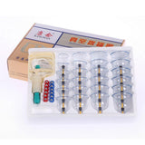 Maxbell Maxbell Set of 24 Pieces Anti Cellulite Massage Vacuum Cupping Cup with Suction Pump
