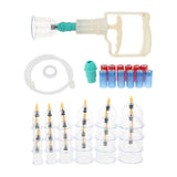 Maxbell Maxbell Set of 24 Pieces Anti Cellulite Massage Vacuum Cupping Cup with Suction Pump