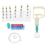 Maxbell Maxbell Set of 24 Pieces Anti Cellulite Massage Vacuum Cupping Cup with Suction Pump