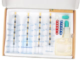 Maxbell Maxbell Set of 24 Pieces Anti Cellulite Massage Vacuum Cupping Cup with Suction Pump