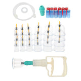 Maxbell Maxbell Set of 24 Pieces Anti Cellulite Massage Vacuum Cupping Cup with Suction Pump