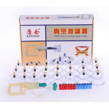 Maxbell Maxbell Set of 24 Pieces Anti Cellulite Massage Vacuum Cupping Cup with Suction Pump