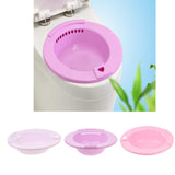 Maxbell Maxbell Hip Bath Tub Sitz Bath for Toilet Hemorrhoid Avoid Squatting Pink