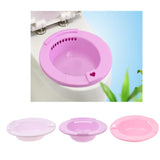 Maxbell Maxbell Hip Bath Tub Sitz Bath for Toilet Hemorrhoid Avoid Squatting Pink