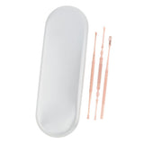 Maxbell Maxbell 1 Set Double-Ended Ear Wax Remover Cleaner Tool Ear Curette Spoon Ear Care