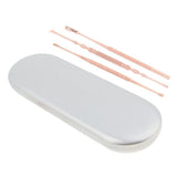 Maxbell Maxbell 1 Set Double-Ended Ear Wax Remover Cleaner Tool Ear Curette Spoon Ear Care