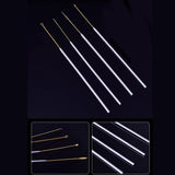 Maxbell Maxbell 4 Pieces Stainless Steel Ear Pick Ear Wax Curette Earwax Removal Set Kit